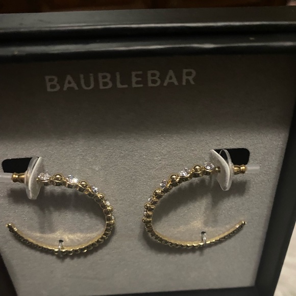 New in Box BaubleBar Hoop Earrings - Picture 2 of 5